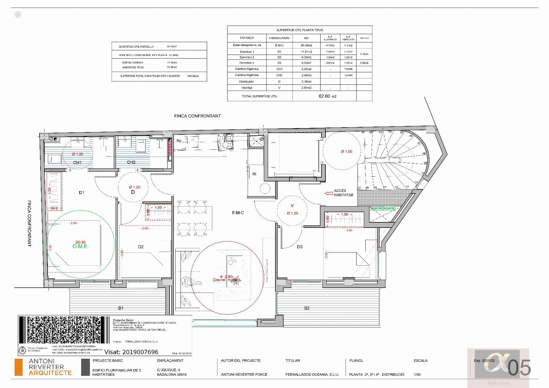 Venta de piso en Badalona