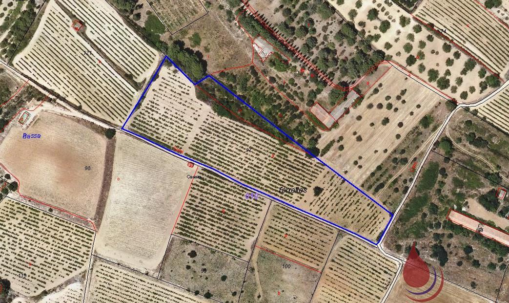 Venta de terreno en Puigpelat