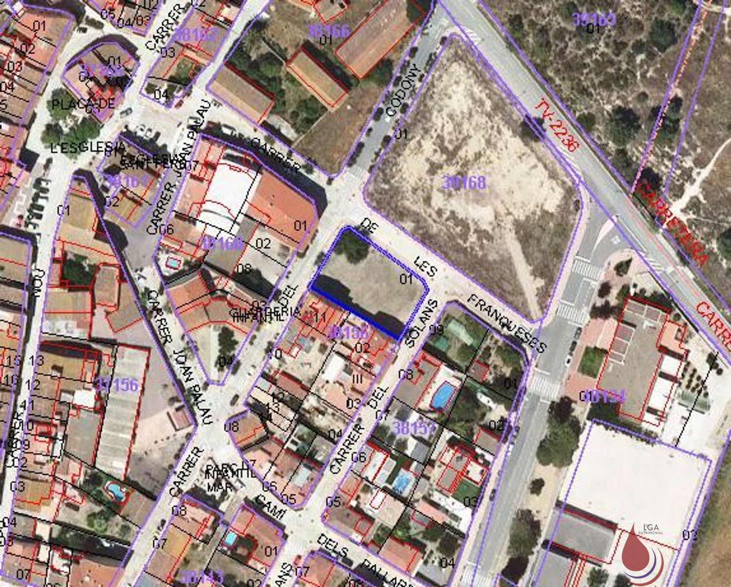 Venta de terreno en Perafort