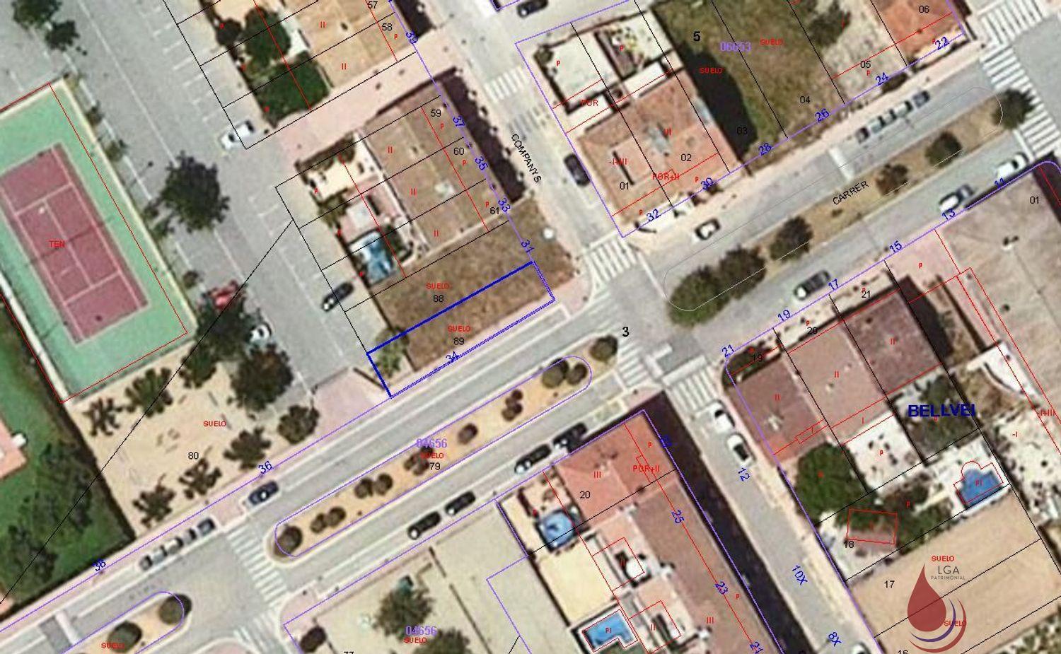 Venta de terreno en Bellvei Venta de terreno en Bellvei