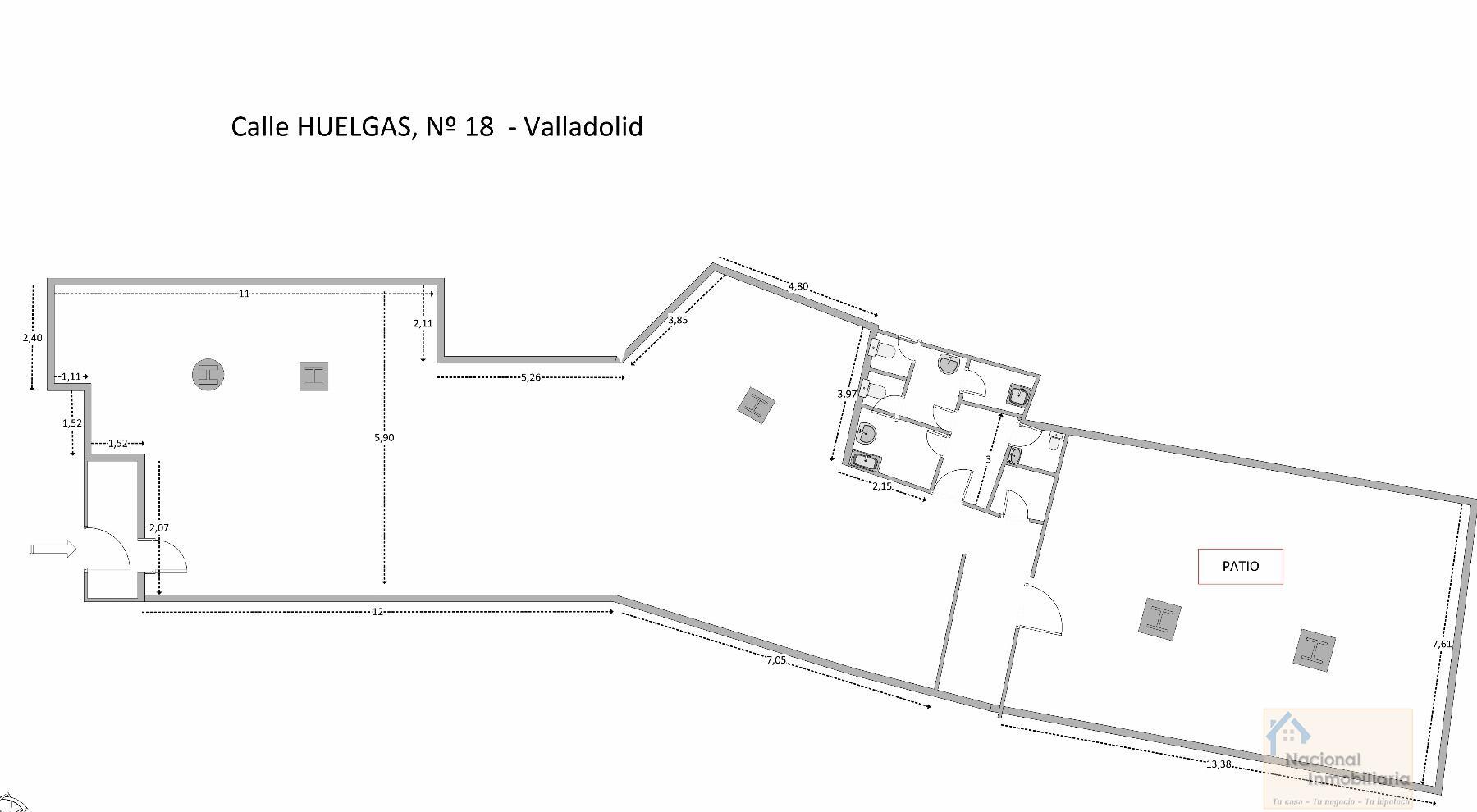 Venta de local en Valladolid