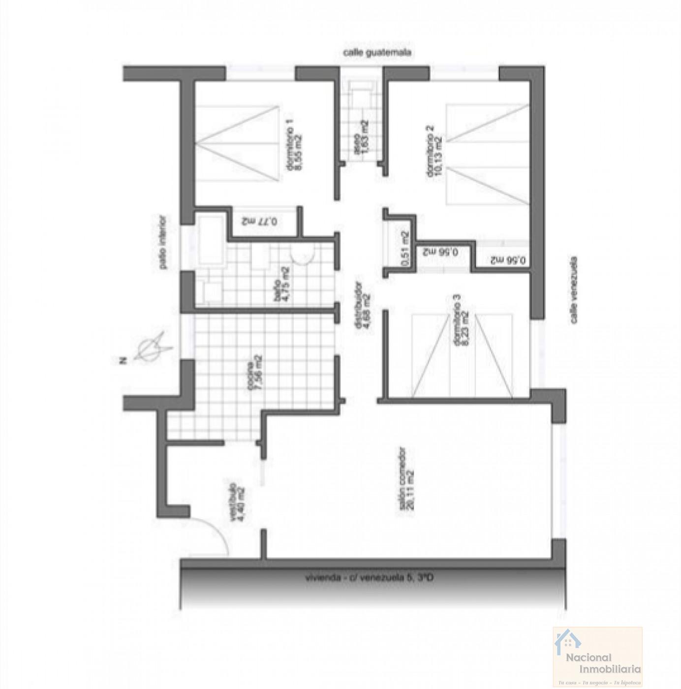 For sale of flat in Valladolid