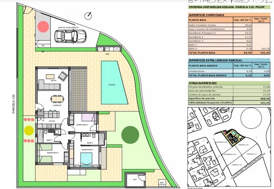 Venta de villa en Polop