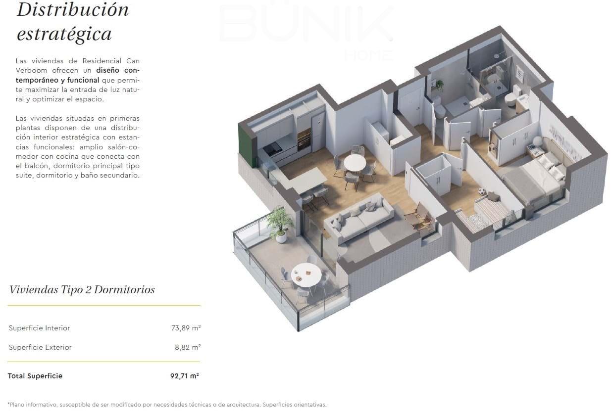 Venta de apartamento en Badalona