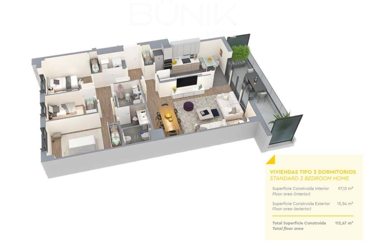 Venta de apartamento en Badalona