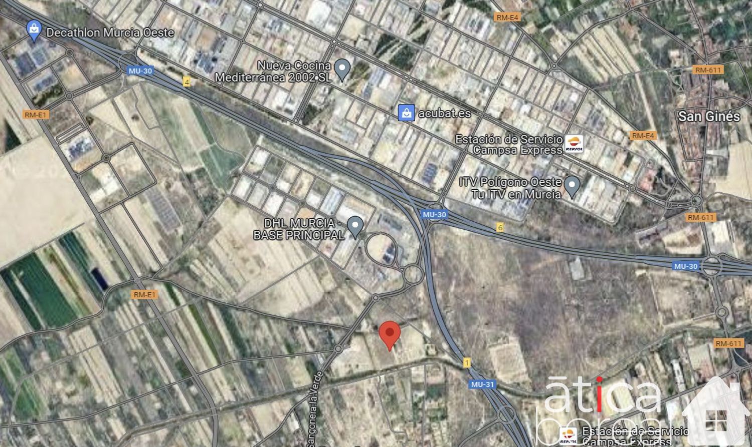 Venta de terreno en Murcia