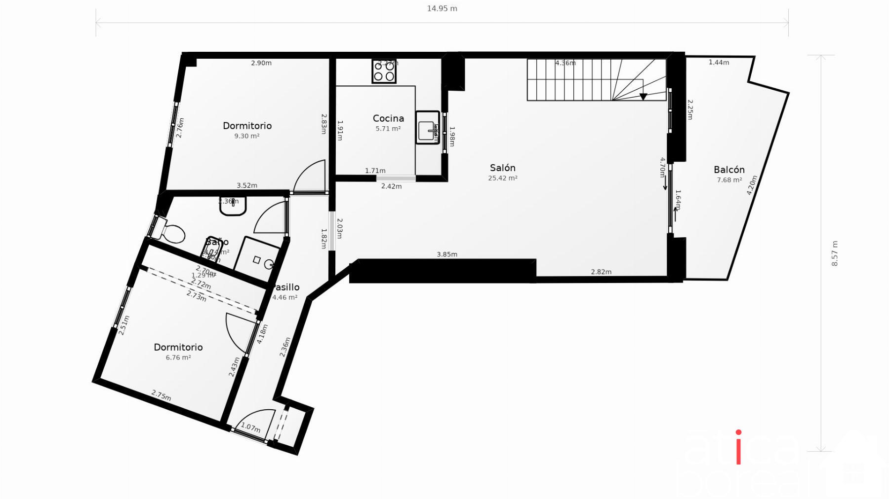 Venta de piso en Murcia