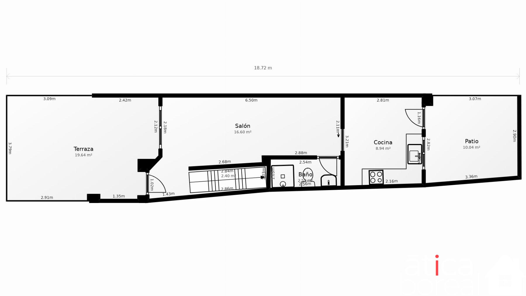 Venta de dúplex en Roldán