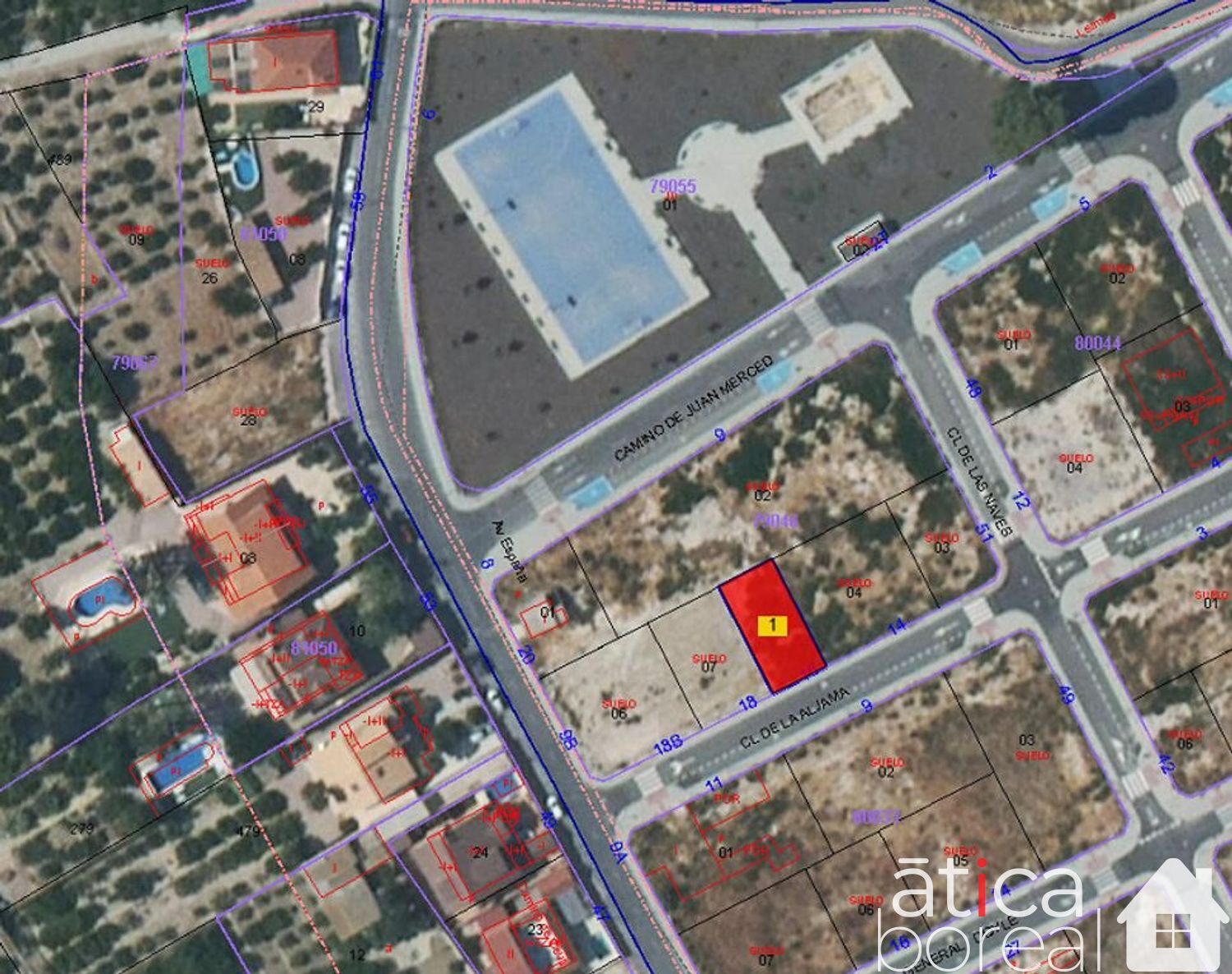 Venta de terreno en Archena