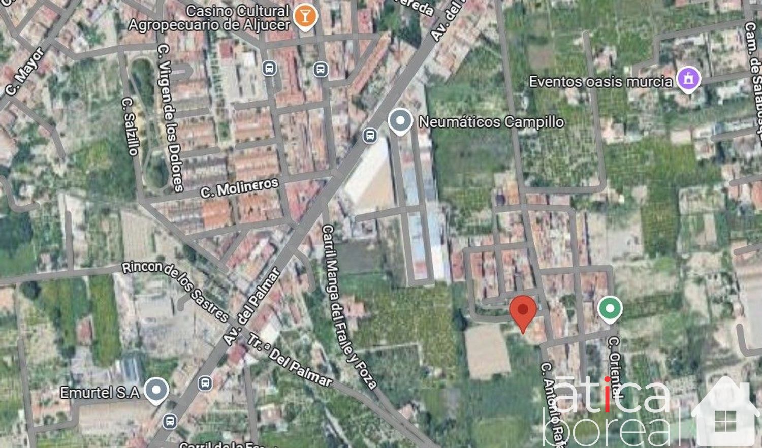 Venta de terreno en Murcia