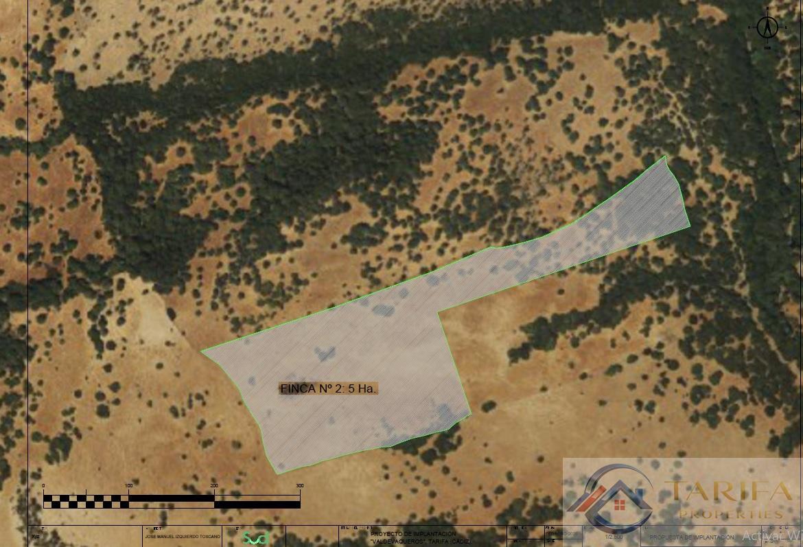 Venta de finca rústica en Tarifa