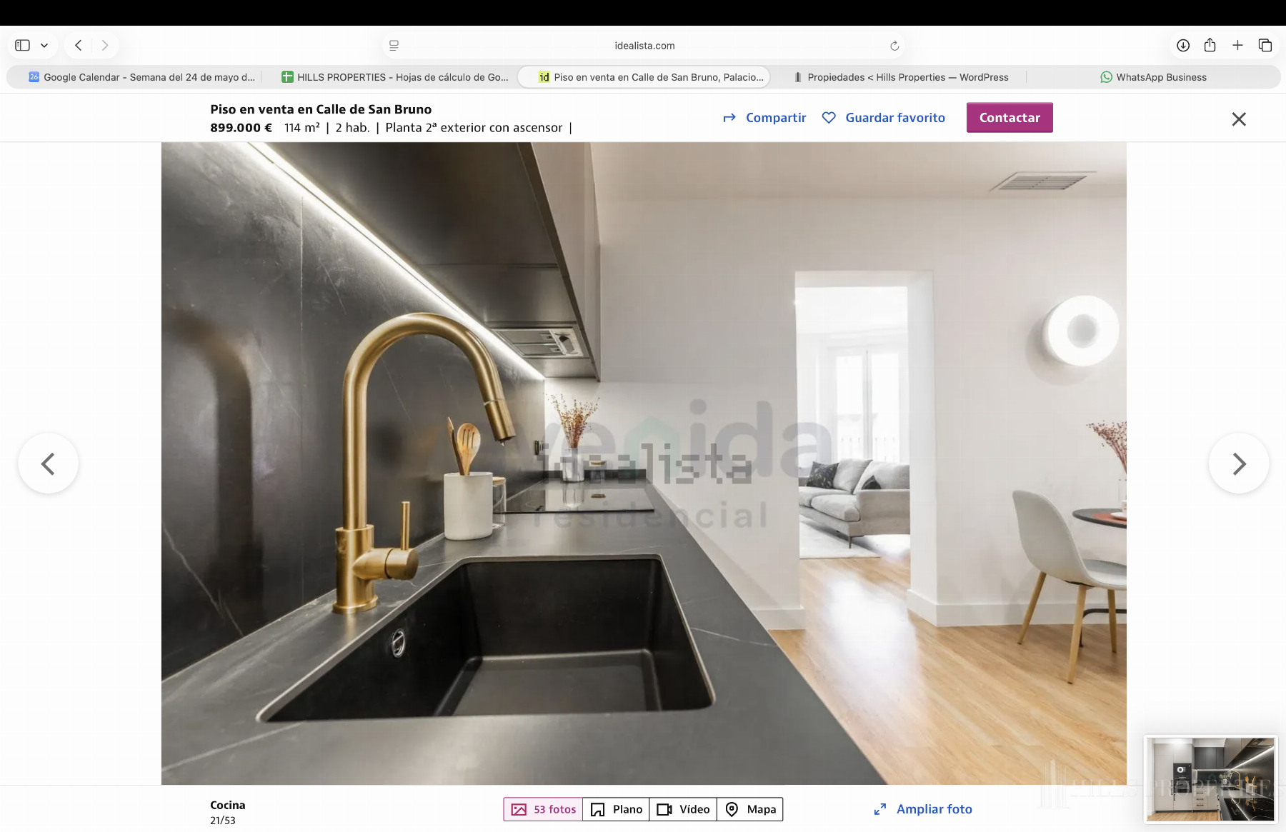 Venta de apartamento en Madrid